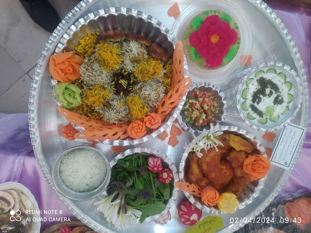 جشنواره غذای دبستان اعتماد 